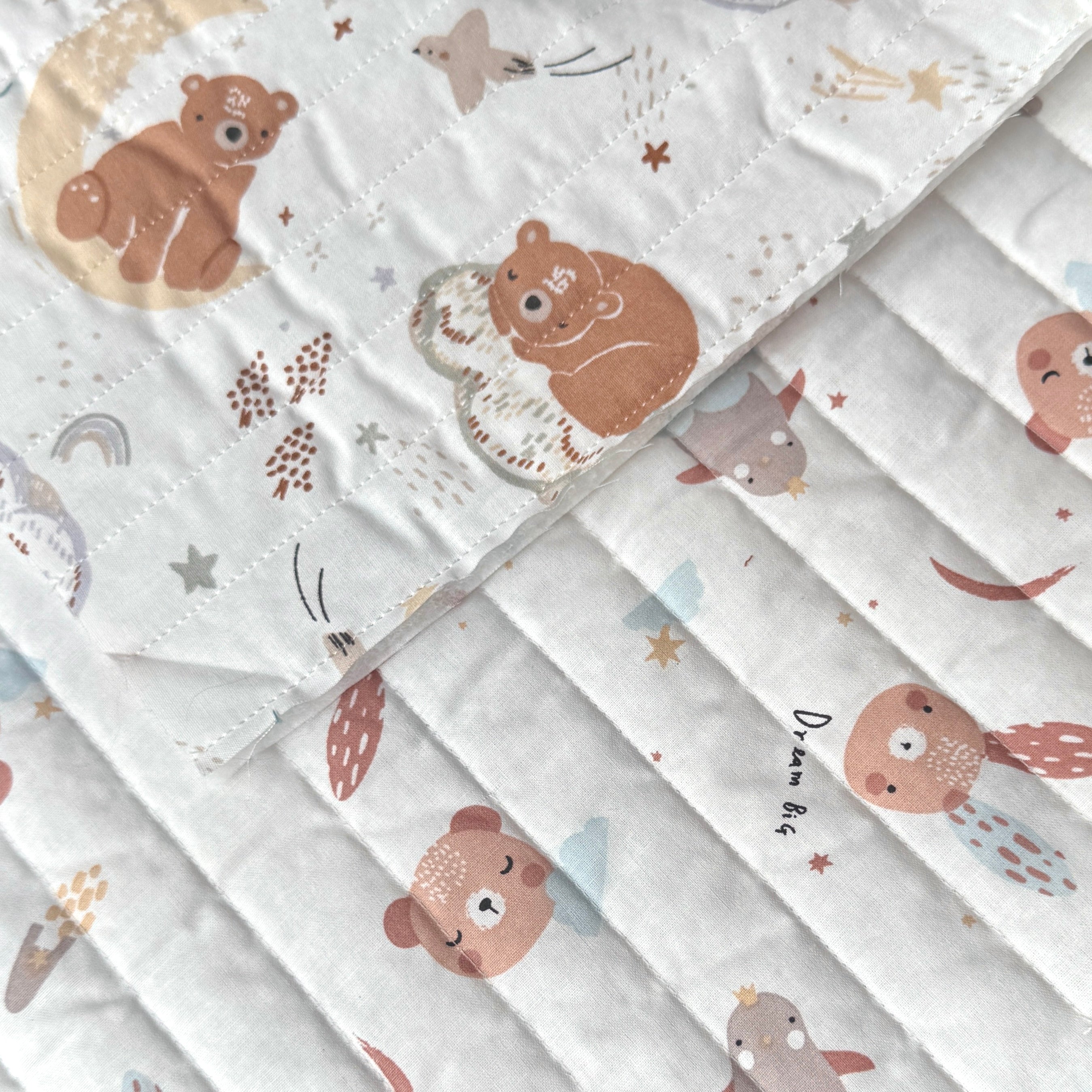 Matelassé Coton Imprimé Poopa / Picolo