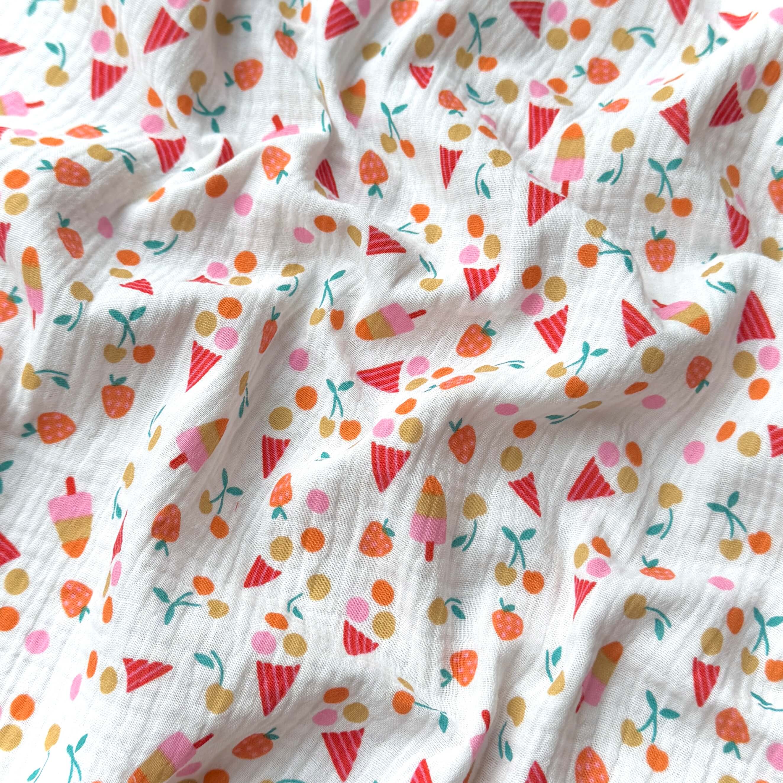 Double Gauze / Ladybugs