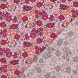 Coton Imprimé / Fuschia Flowers