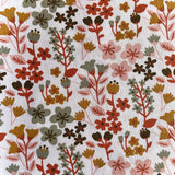 Coupon 60 cm - Coton Imprimé / Milly Rose Thé