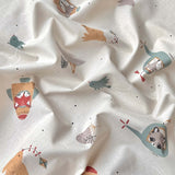 Printed Cotton / Illico Beige