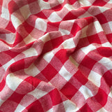 Coupon 1 Mètre - Coton Tissé  / Célestin Rouge