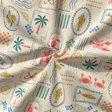 Algodón estampado / Cítricos