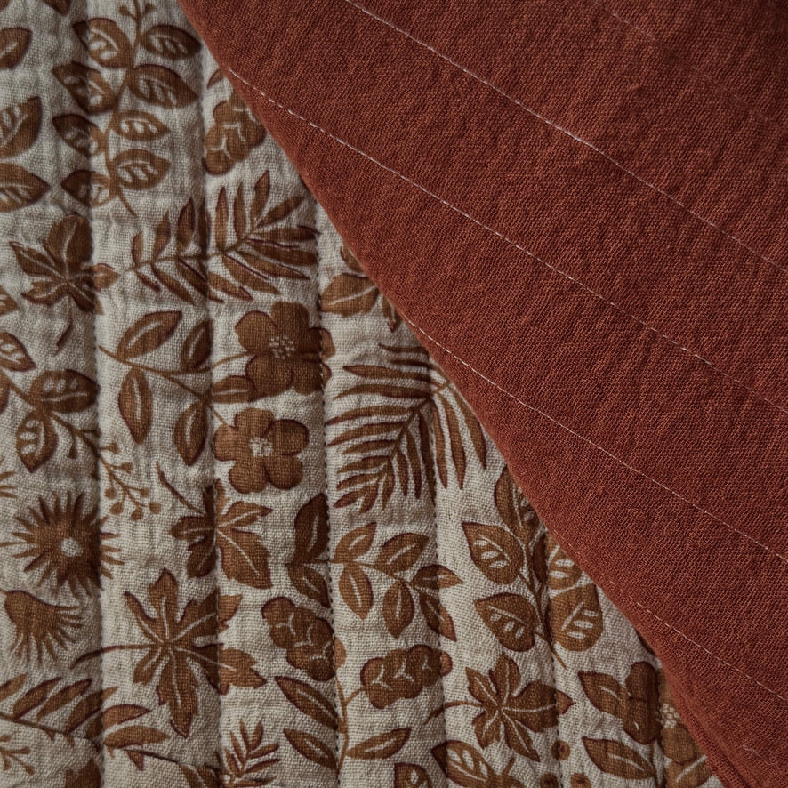 Matelassé Double Gaze Imina / Double Gaze Unie Tofee