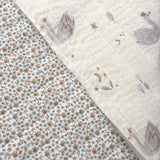 Matelassé Double Gaze Alba / Double Gaze Pio Ecru