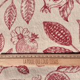 Coton Tissé  / Granata Groseille