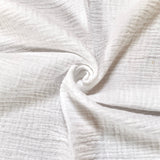 Coupon 1.5 m - Double Gaze / Blanc