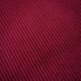 Coupon 1.9 m - Velours Côtelé Huggy / Lie de vin