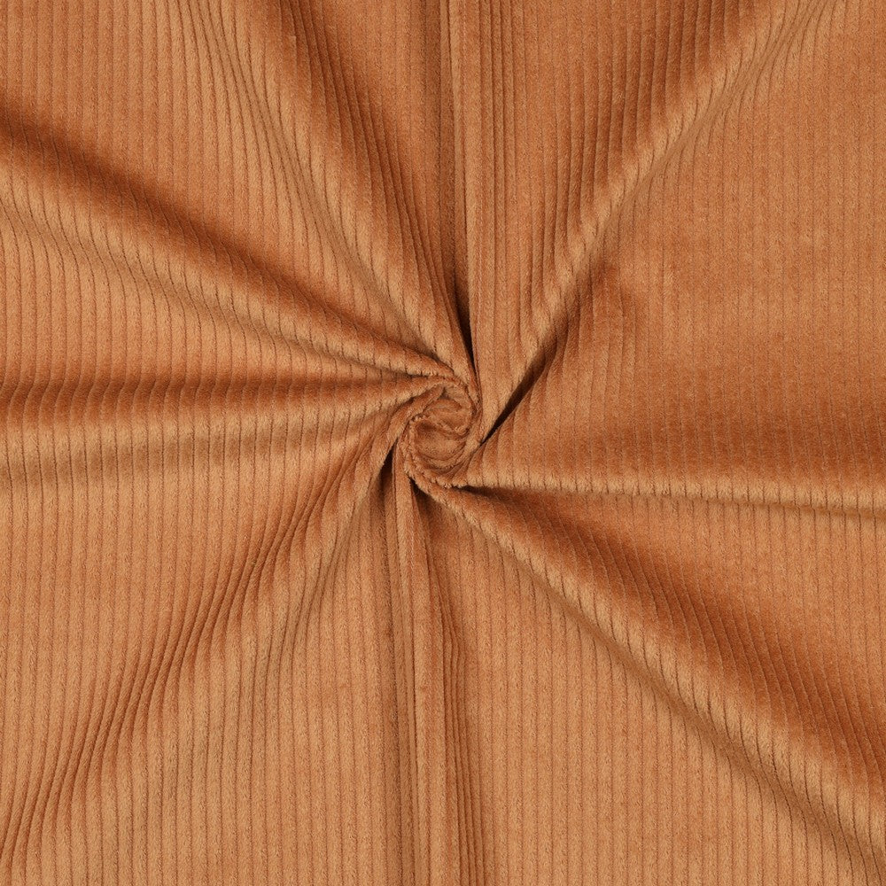 Velours Côtelé 100% Coton / Cognac
