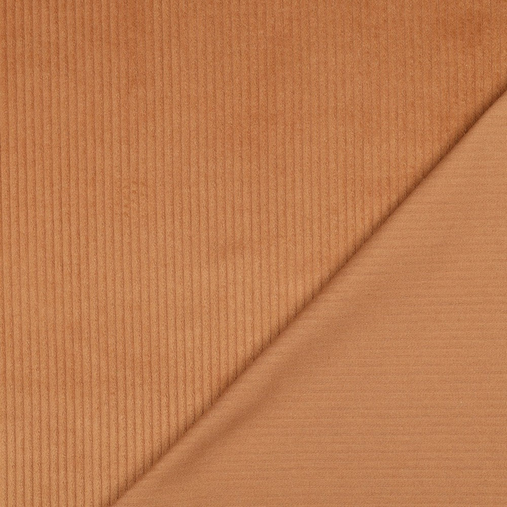 Velours Côtelé 100% Coton / Cognac