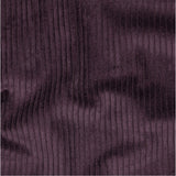 Velours Côtelé 100% Coton / Aubergine