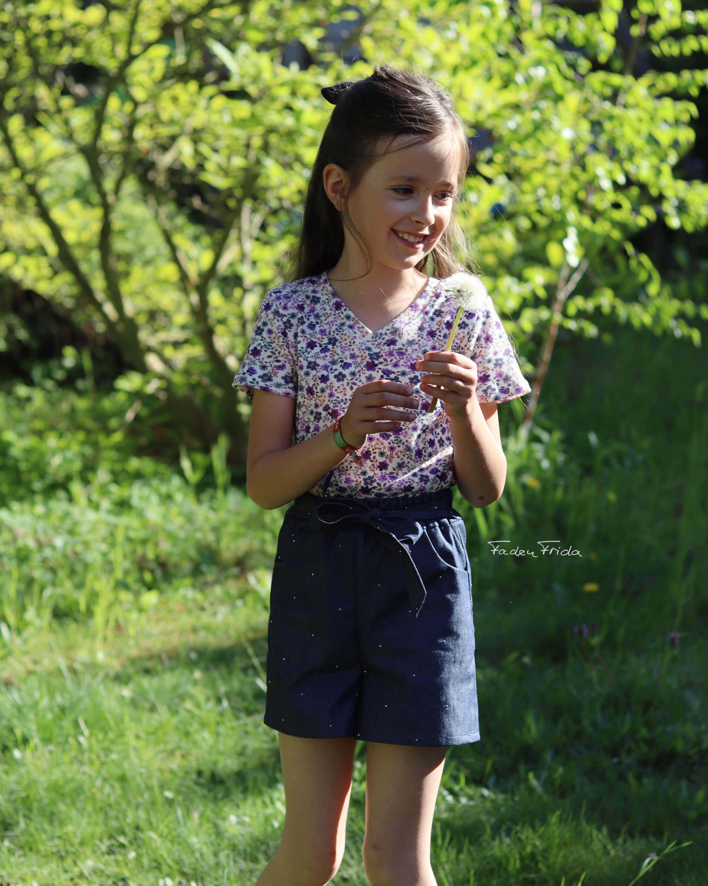 Jersey Côtelé / Digital Flower