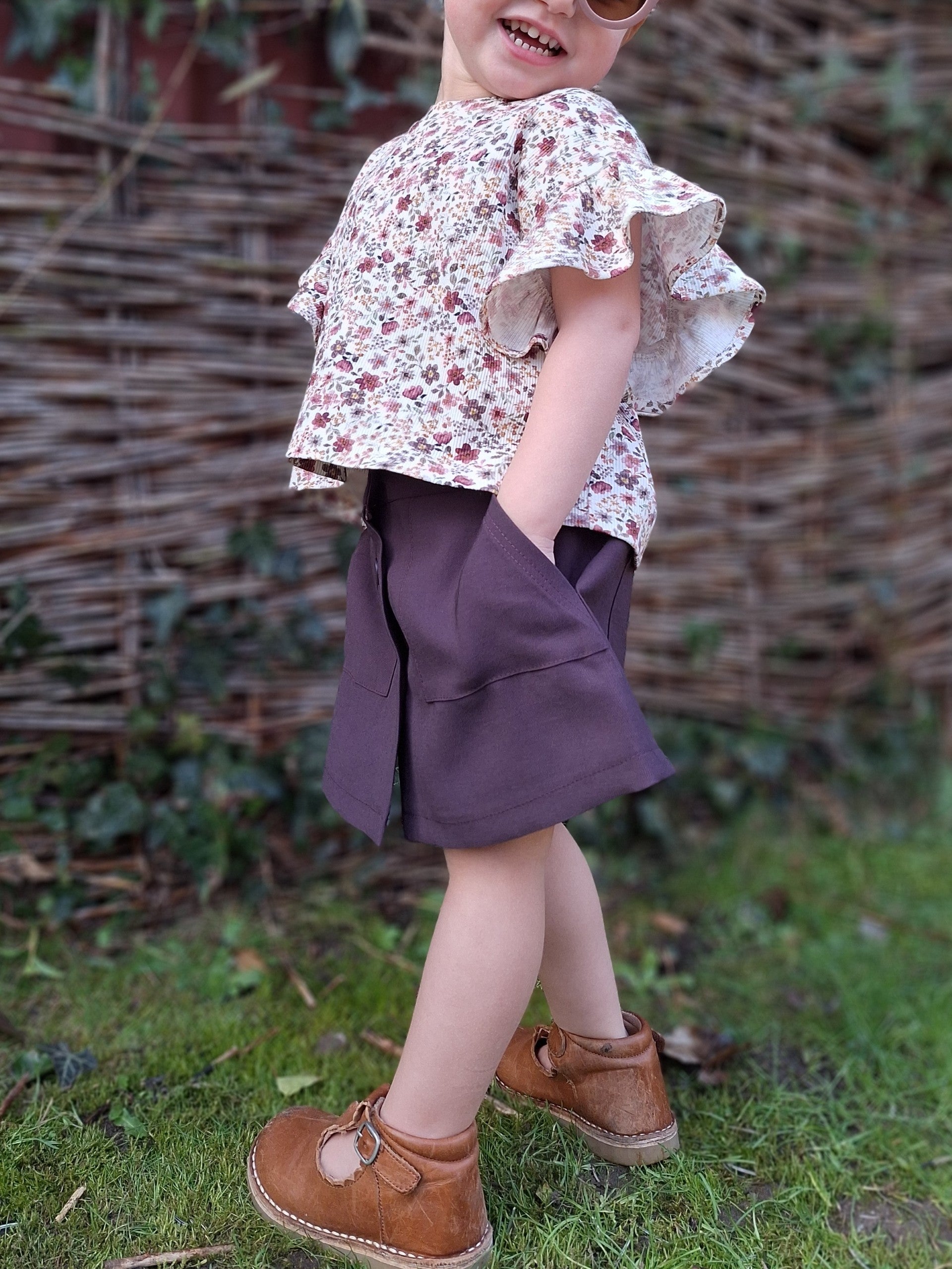 Jersey Côtelé / Digital Flower