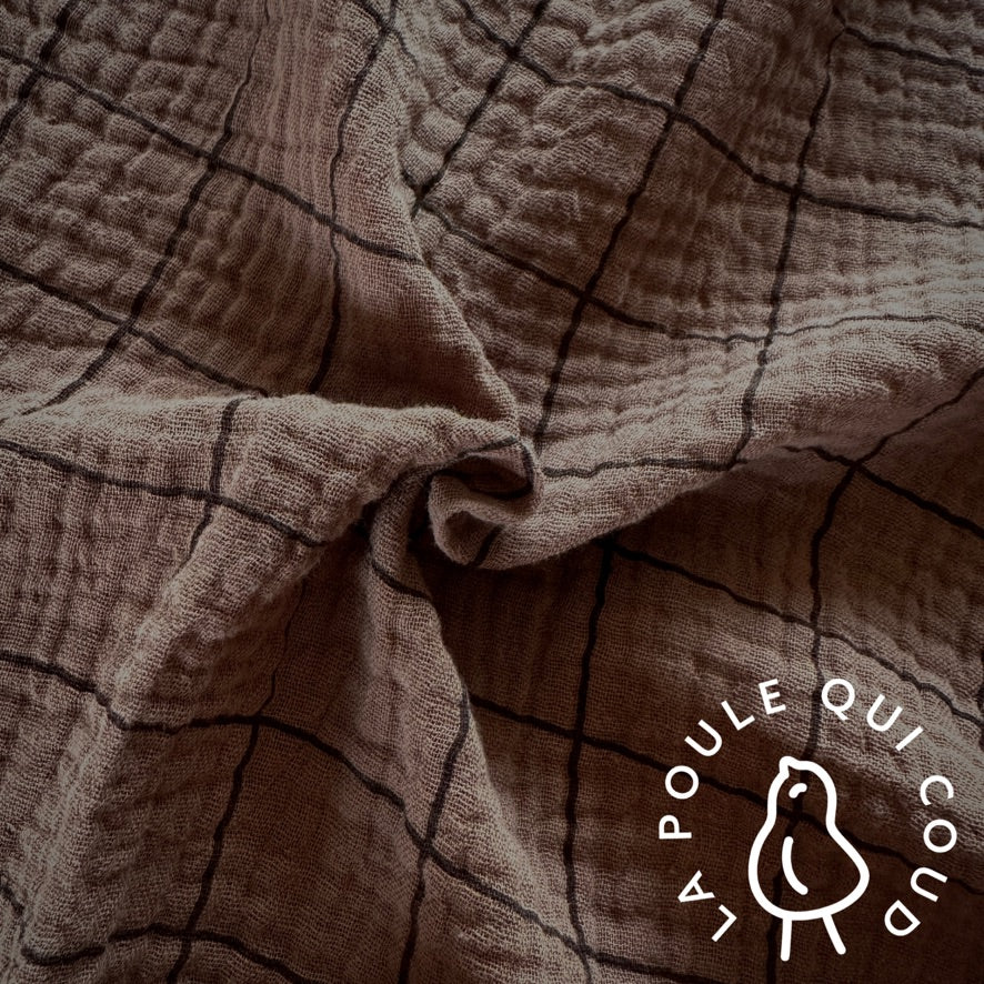 Coupon 1.6 m - Double Gaze / Jacques Chataîgne-Café