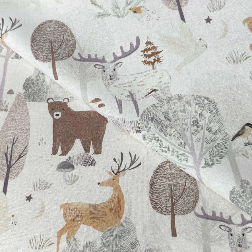 Coton à Impression Numérique / Broceliande