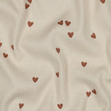 Coupon 1.5 m - Jersey Côtelé / Coeur