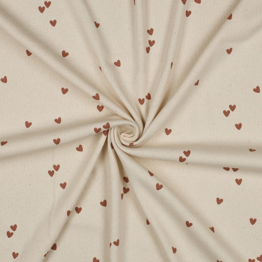 Jersey Côtelé / Coeur