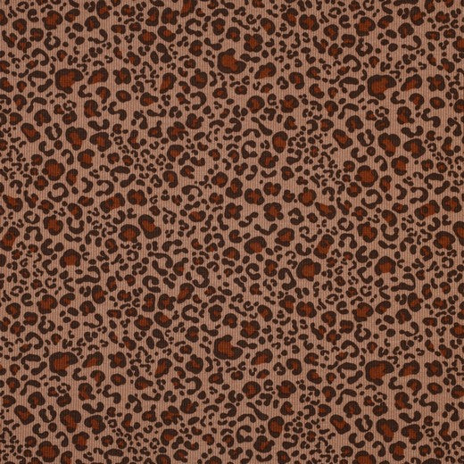 Jersey Côtelé / Léopard