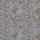 Viscose / Fleurs Blanc Cassé