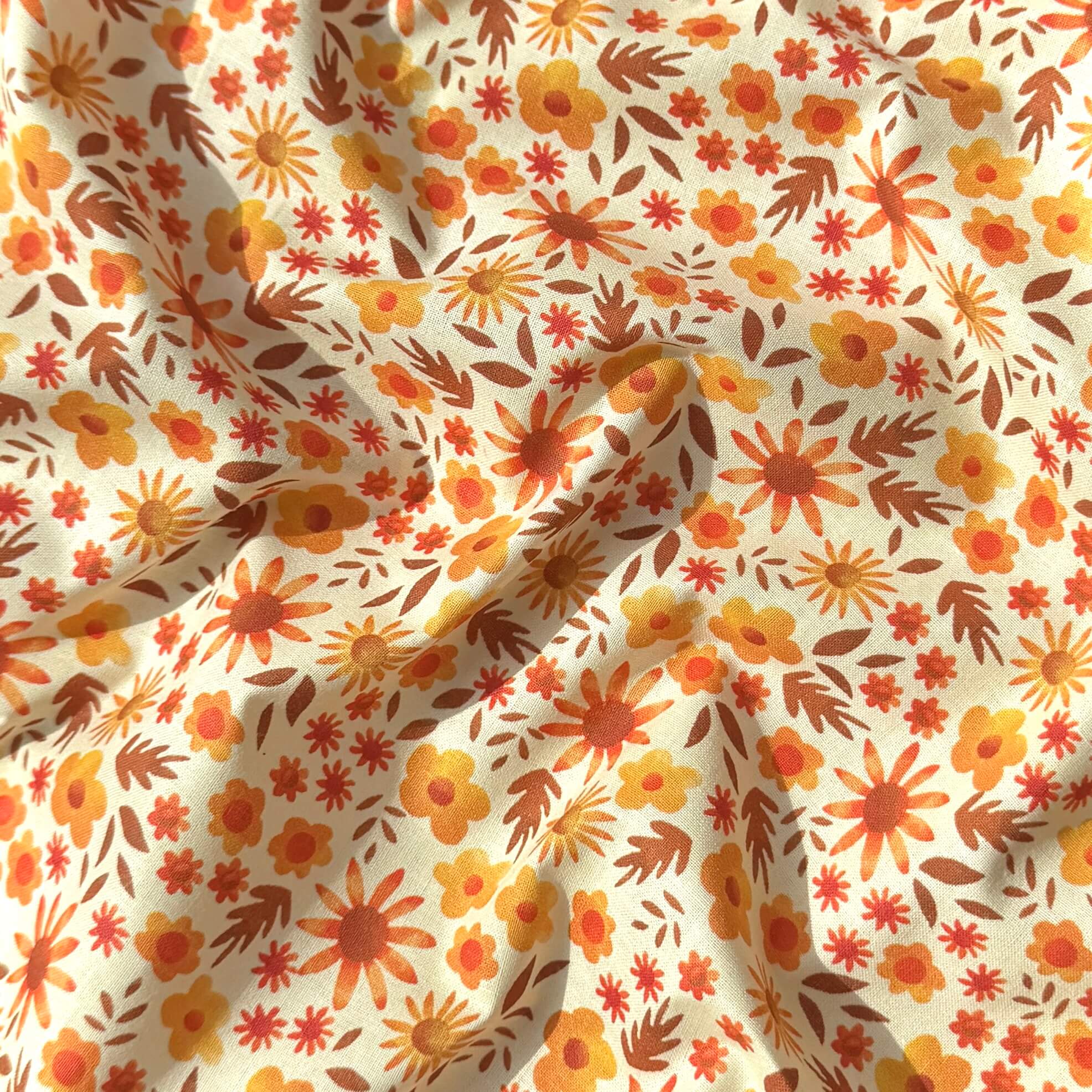 Coton Numérique Exclusif LPQC / Flola Jaune-Orange