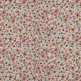 Digitally Printed Cotton / Romane White-Blue