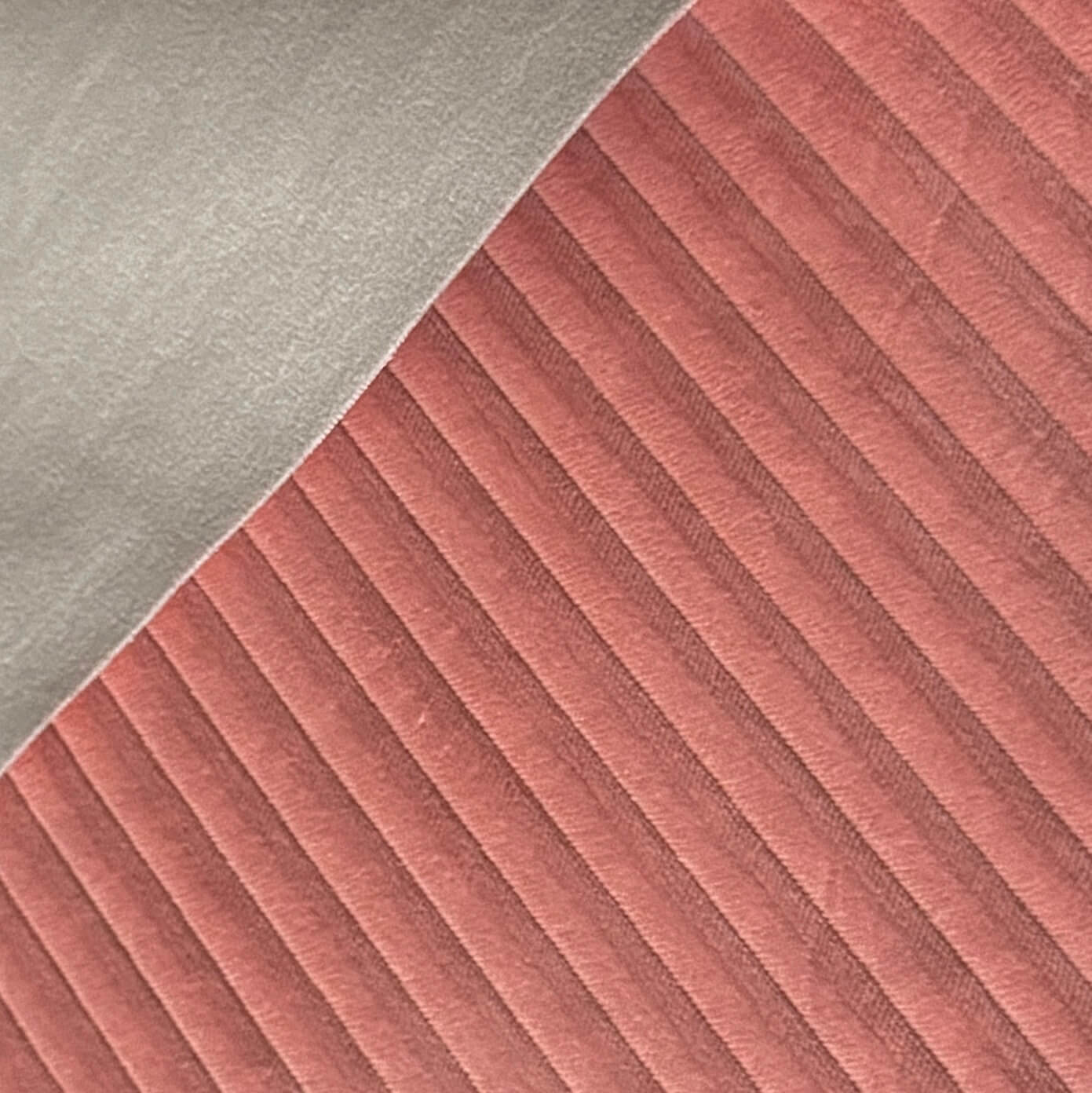 Coupon 50 cm - Velours Côtelé Futé / Bois de Rose