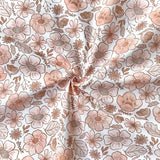 Coton Numérique Exclusif LPQC /  Fleur Pastel