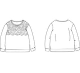 Patron de Couture - Ikatee / Sweat & Robe Enfant JASMIN