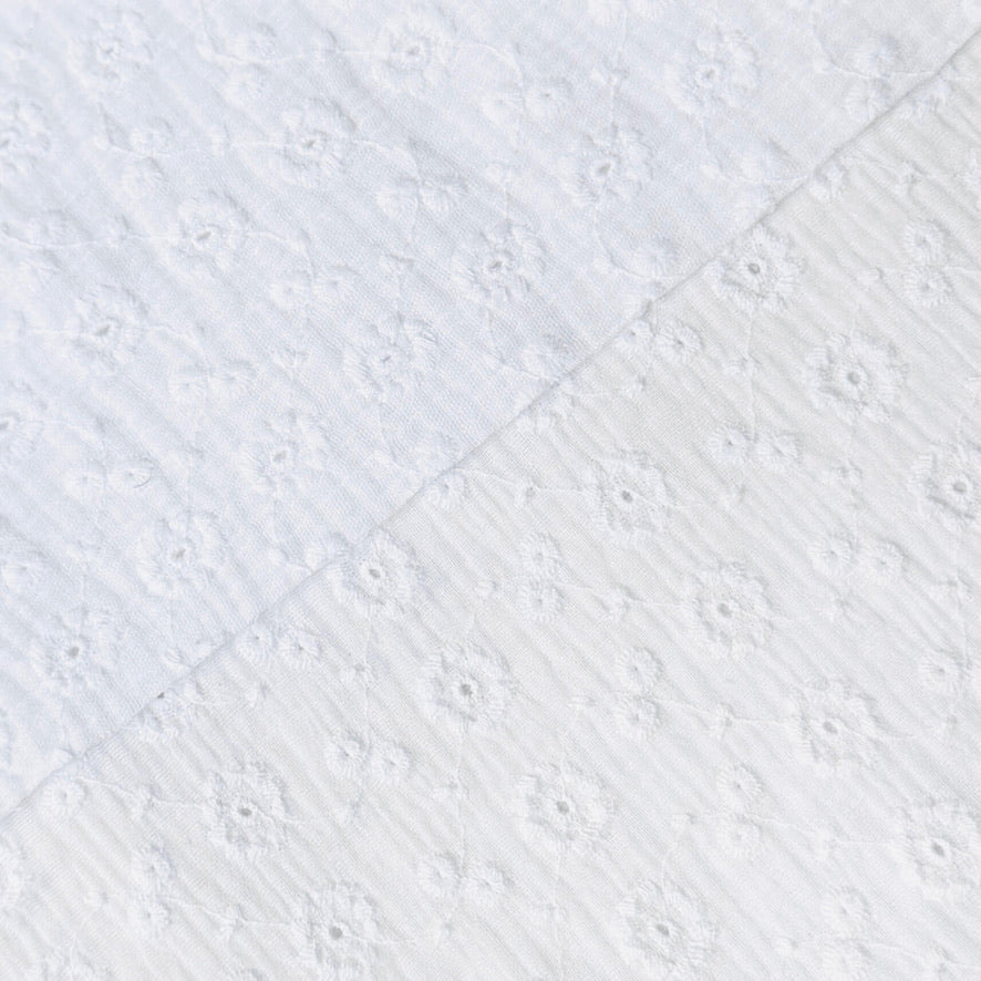 Double Gaze Brodée / Suzy Blanc