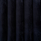 Coupon 1 Mètre - Fausse - Fourrure Cotelée / Barracuda Fusain