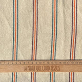 Coton Tissé  / Tartan Rayure Multico