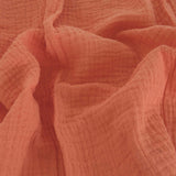 Coupon 1.1 m - Double Gaze / Papaye
