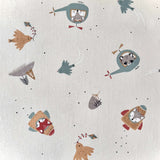 Printed Cotton / Illico Beige