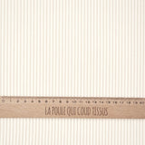 Velours Côtelé 100% Coton Cotis / Ecru