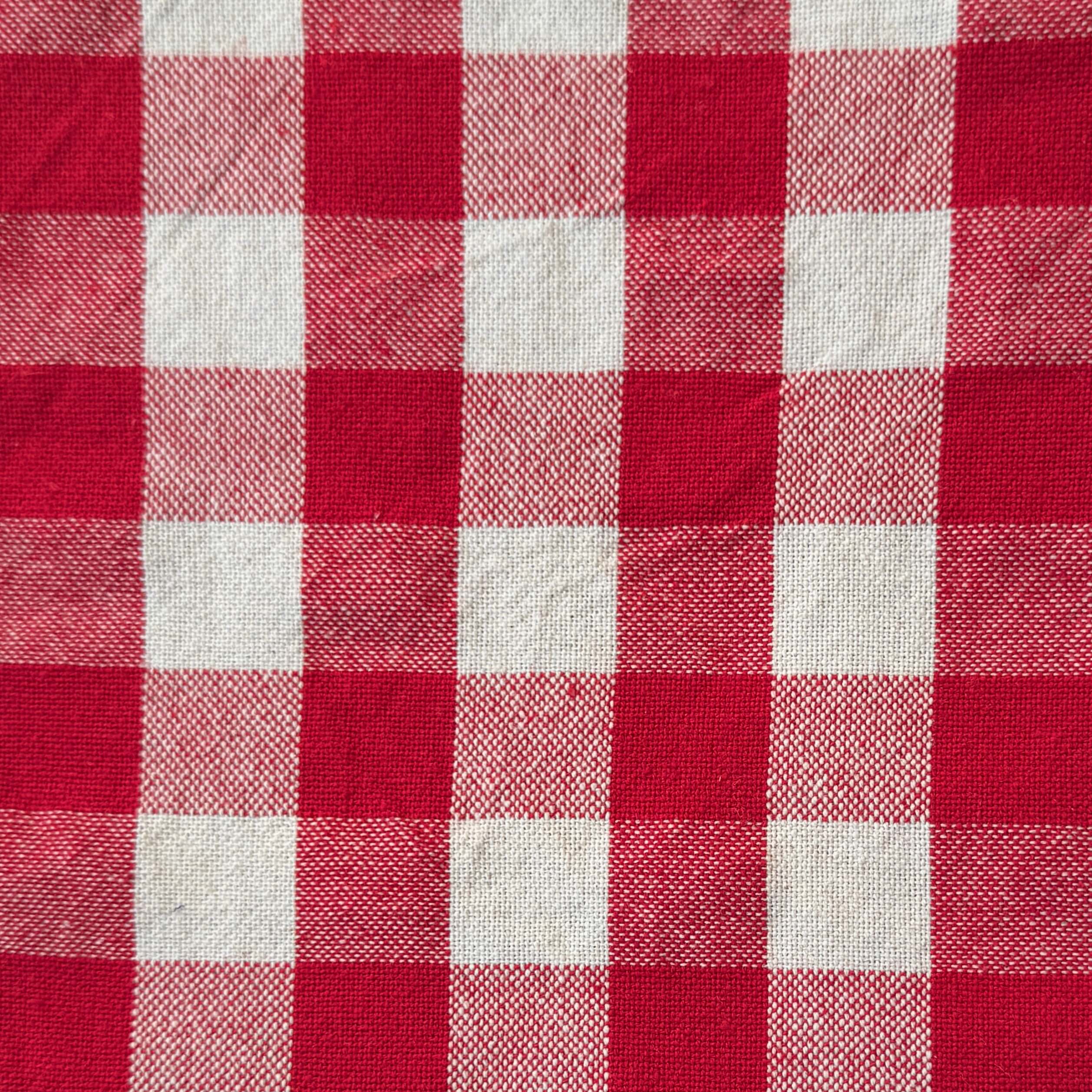 Coupon 1 Mètre - Coton Tissé  / Célestin Rouge
