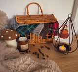 Coupon 50 cm - Tartan / Dan Rouge - Jaune