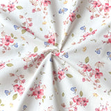 Digitally Printed Cotton / Roman Ecru-Yellow