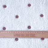 Mouton Brodée / Fleur