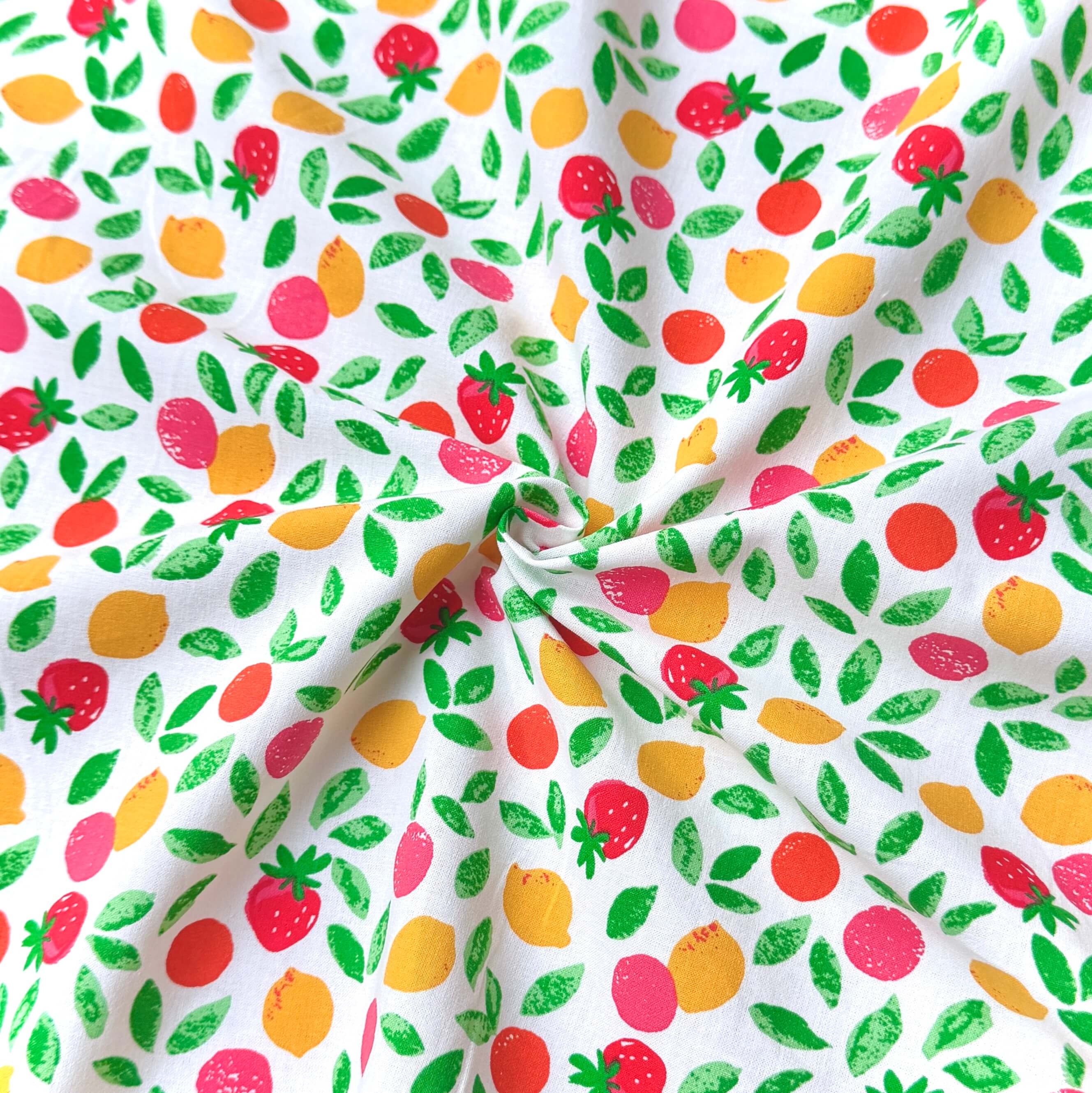 Algodón estampado / Cítricos