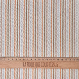 Seersucker / Joe Blanc Ecru - Havane