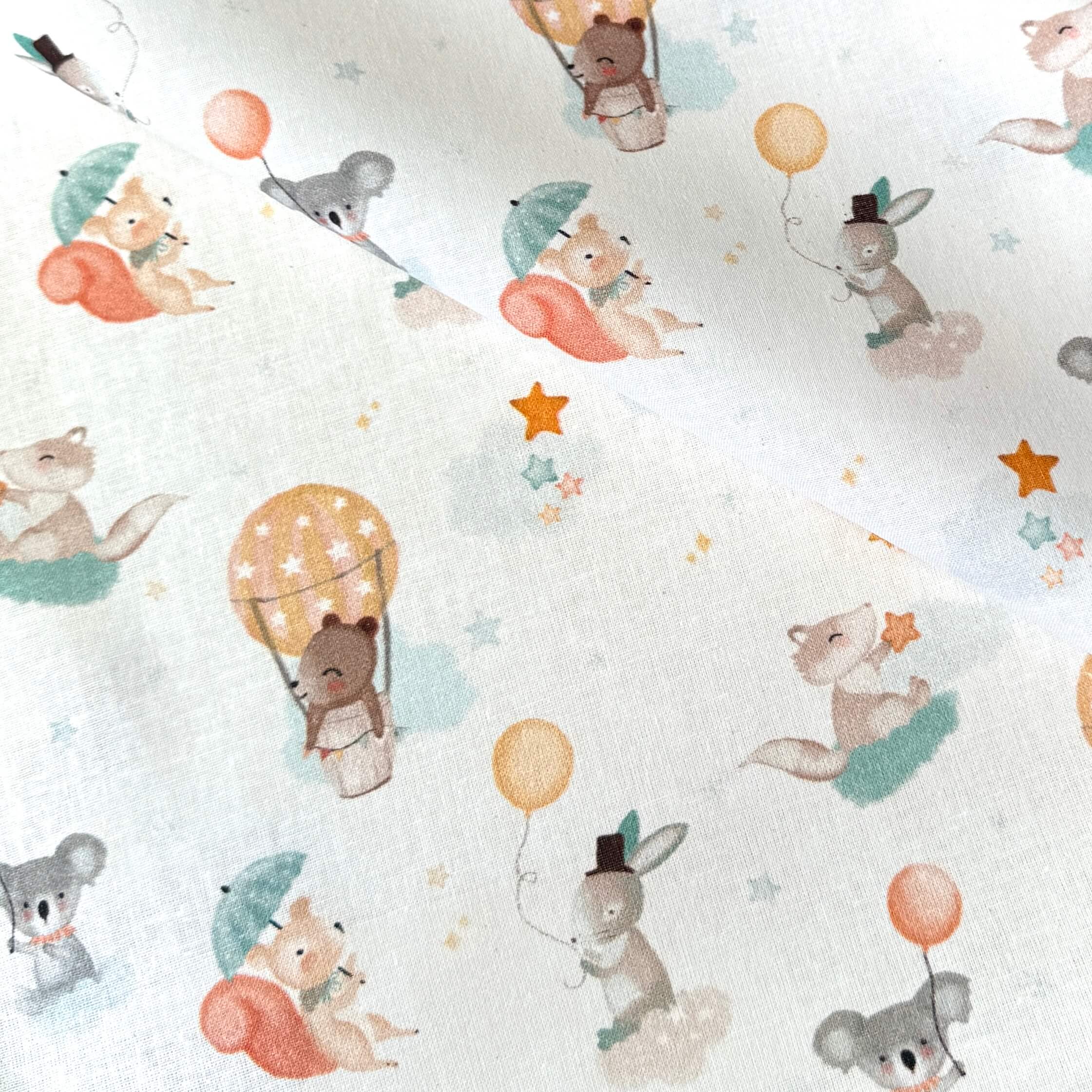 Coton à Impression Numérique / Ballon