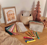 Nuancier / Éponge bouclette 100% Coton