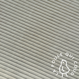 Coupon 60 cm - Velours Côtelé Huggy / Ecru
