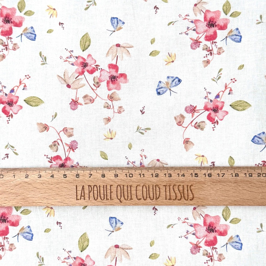 Coupon 1 Mètre - Coton à Impression Numérique / Amael