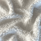 Coupon 50 cm - Sherpa / Blanc