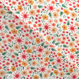 Coupon 60 cm - Coton Numérique Exclusif LPQC / Flola Rose-Vert