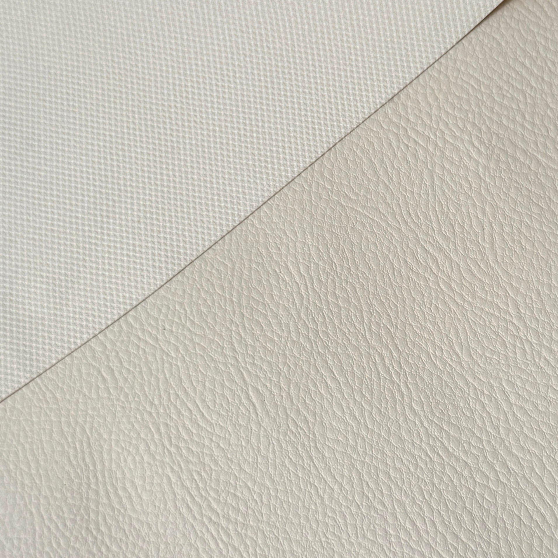 Coupon 70 cm - Simili Cuir  / Ecru