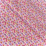 Printed Cotton / Otma Caramel-Violet