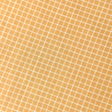 Printed Cotton / White Jules - Brown Sugar
