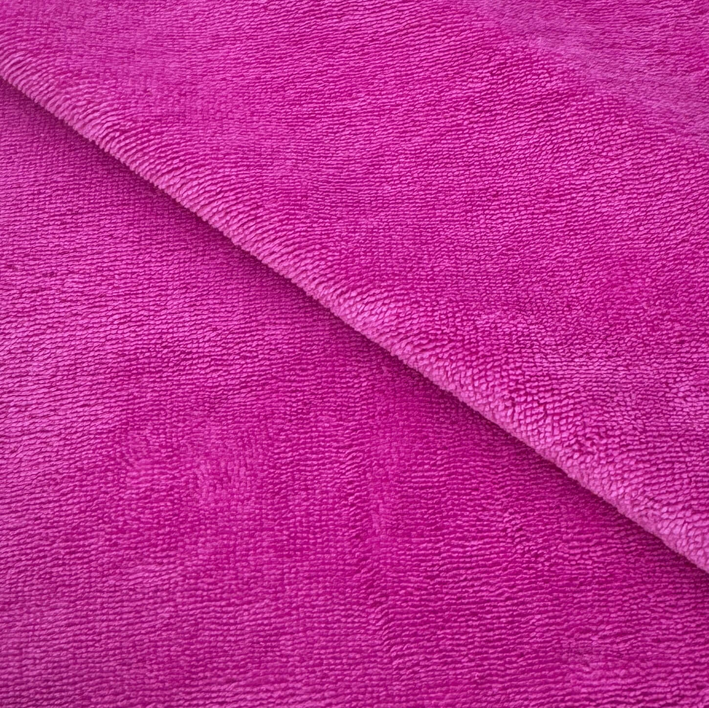 Coupon 90 cm - Micro Eponge Bambou / Pétunia